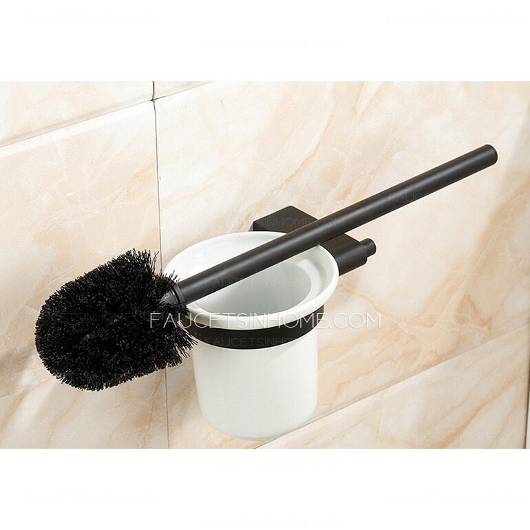 Fashion Stainless Steel Black Painting Five-piece Bathroom Accessory Sets