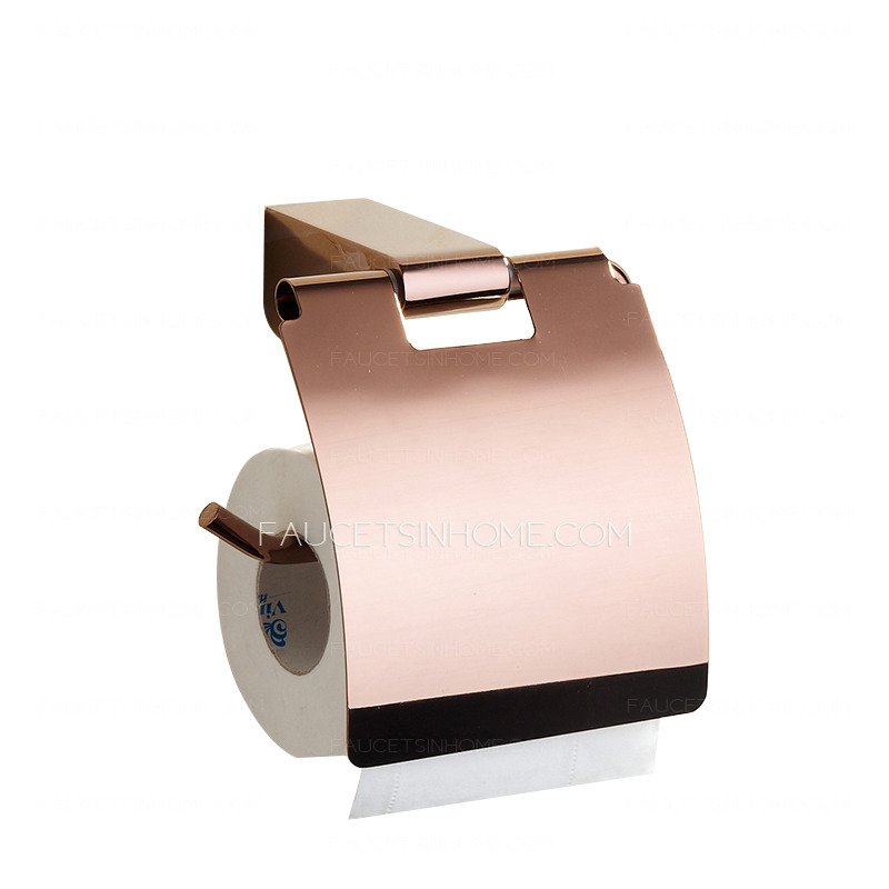 Luxury Rose Gold Five-piece Bathroom Accessory Sets