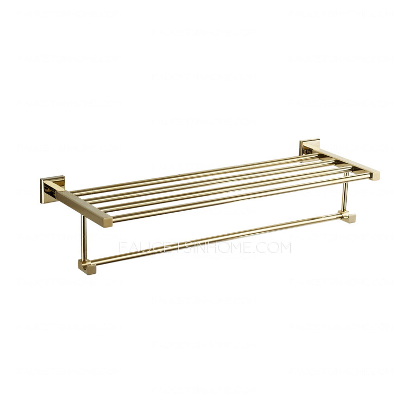 Modern Brass 6-piece Bathroom Accessory Sets