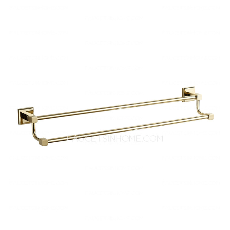 Modern Brass 6-piece Bathroom Accessory Sets