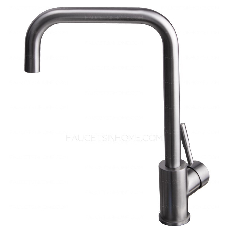 Thick 304 Stainless Steel Rotatable Kitchen Faucets