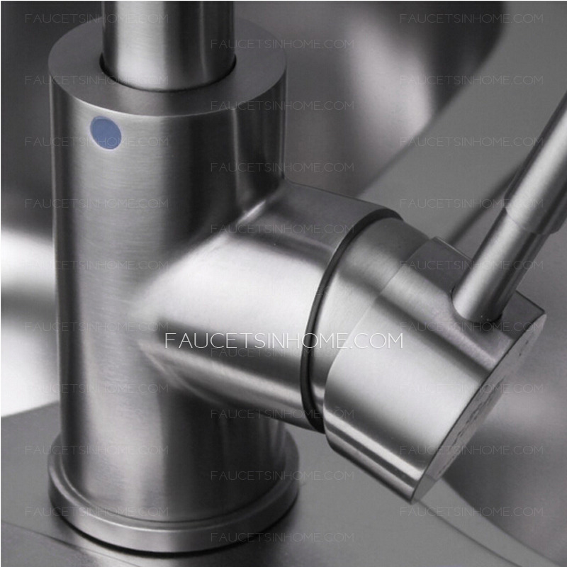 Thick 304 Stainless Steel Rotatable Kitchen Faucets