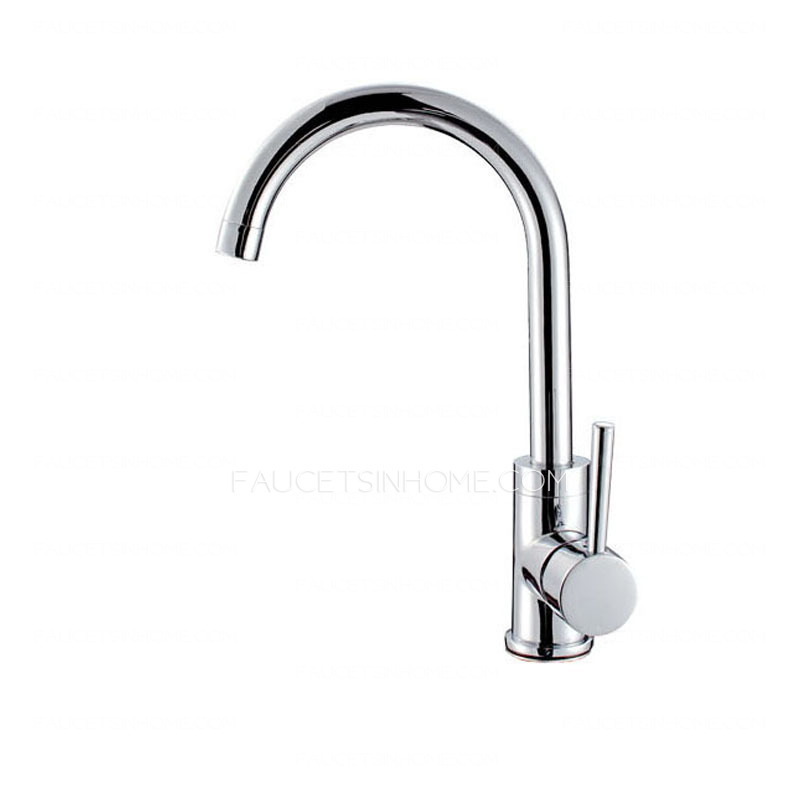 Classic Brass Chrome Rotatable Kitchen Sink Faucets