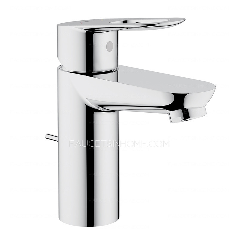 Good Filtering Centerset Chrome Bathroom Water Faucets