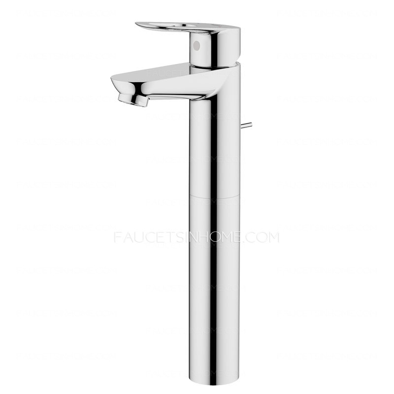 Designer Water Efficient Chrome Bathroom Single Hole Faucets