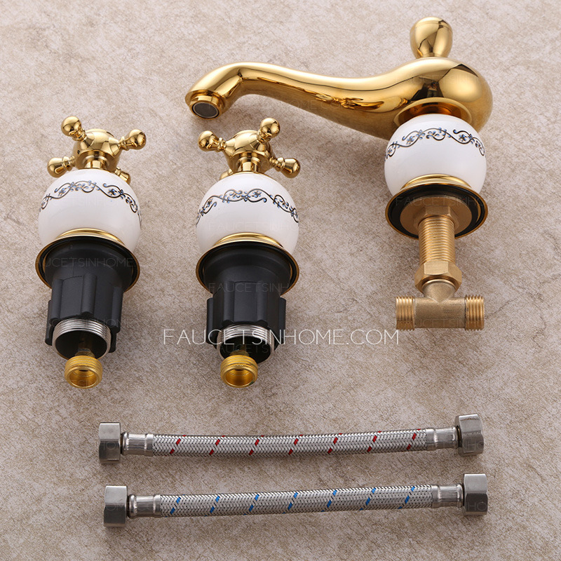 Royal Three Holes Widespread Wholesale Bathroom Faucets