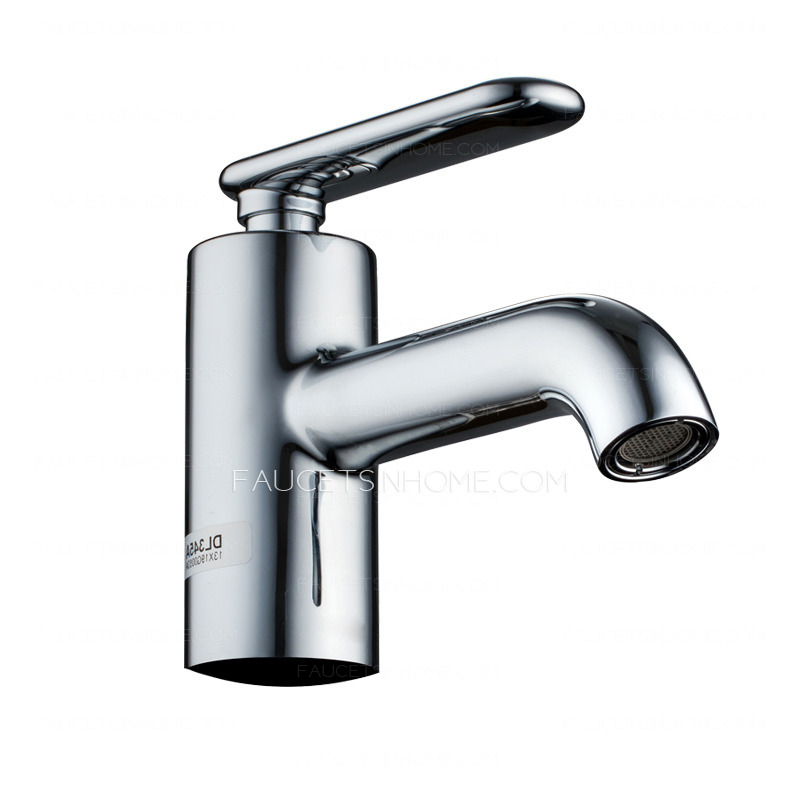 Designer Brass One Hole Chrome Finish Bathroom Sink Faucets