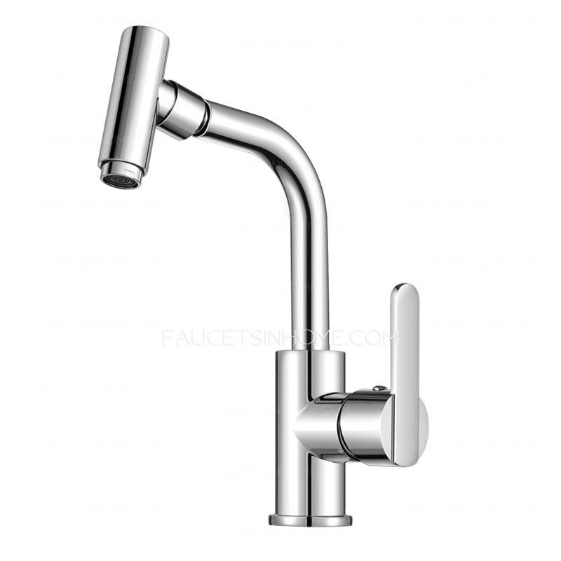 Designer Rotatable Chrome Finish For Bathroom Faucet