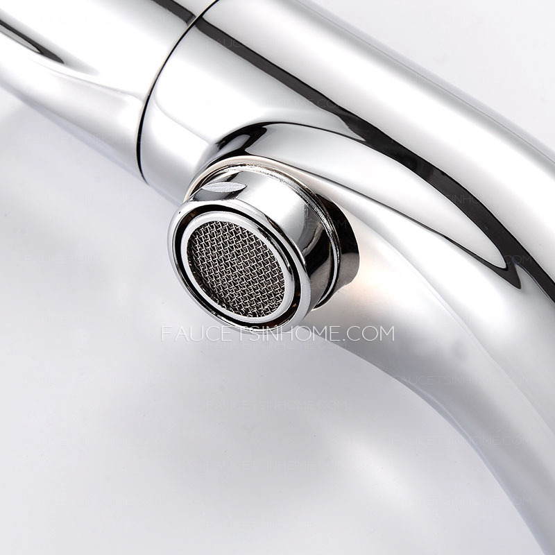 Simple Electroplated Finish Only Cold Water For Bathroom Faucet