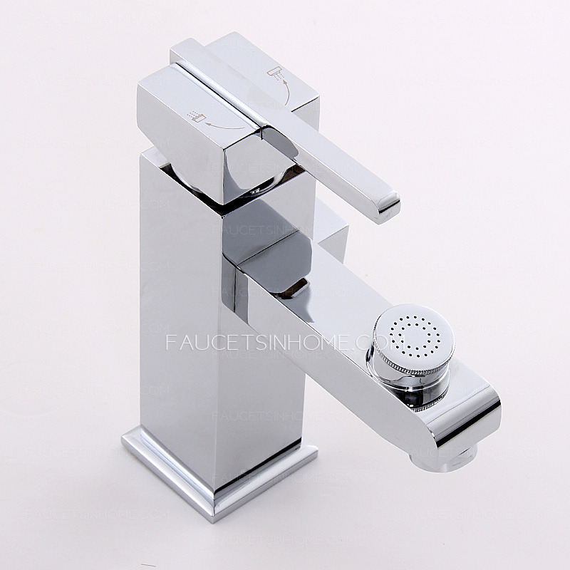 Modern Square Shape Bathroom Sink Faucet