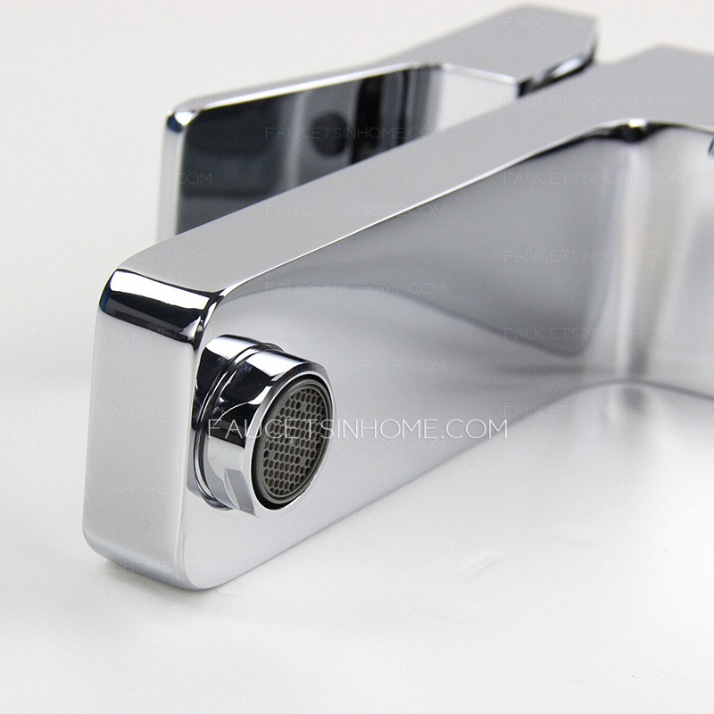 Good Quality One Hole Bathroom Chrome Faucet