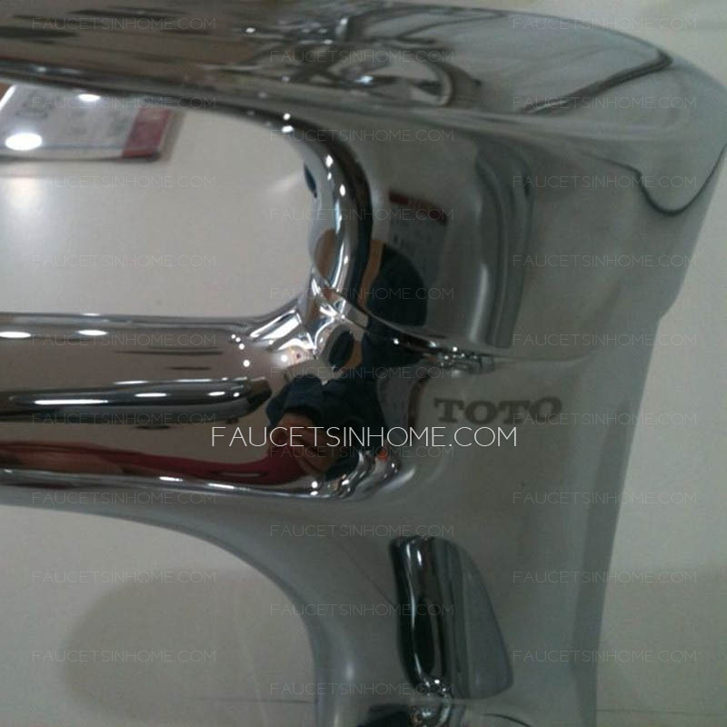 Modern Copper Material Hot And Cold Water Two Hole Faucet
