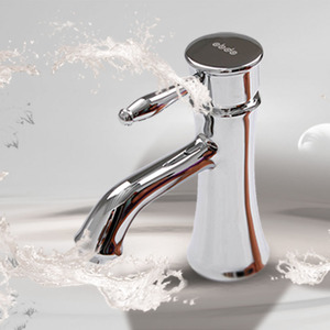 Decorative Hot And Cold Water For Chrome Faucet