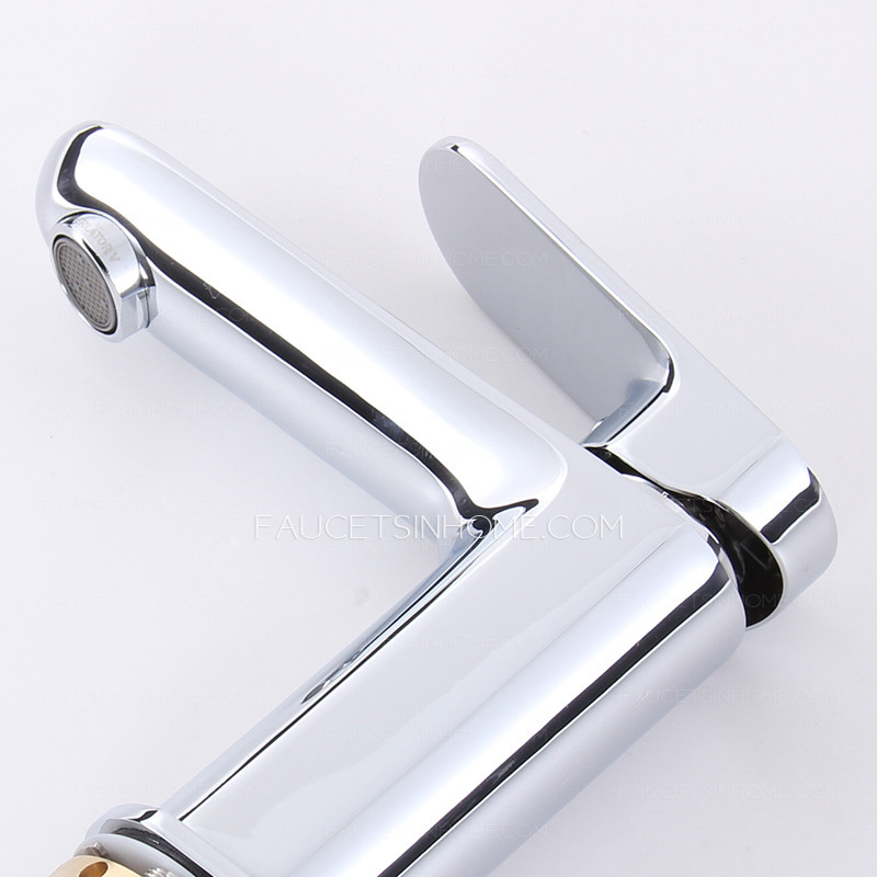 Hot Sale Chrome Bathroom Faucet Electroplated Finish 