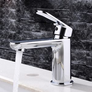 Hot Sale Chrome Bathroom Faucet Electroplated Finish 