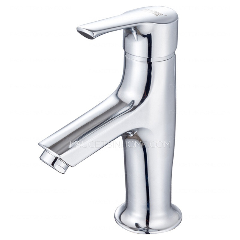 For Sale One Hole Single Handle Chrome Bathroom Faucet