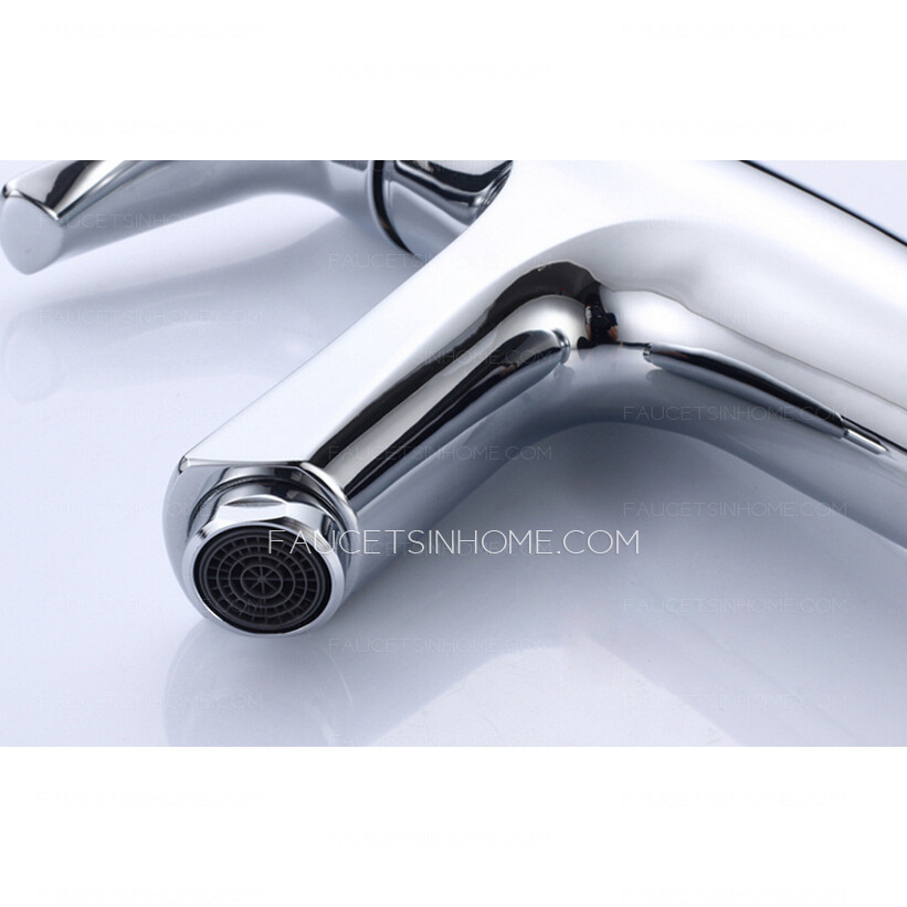 For Sale One Hole Single Handle Chrome Bathroom Faucet