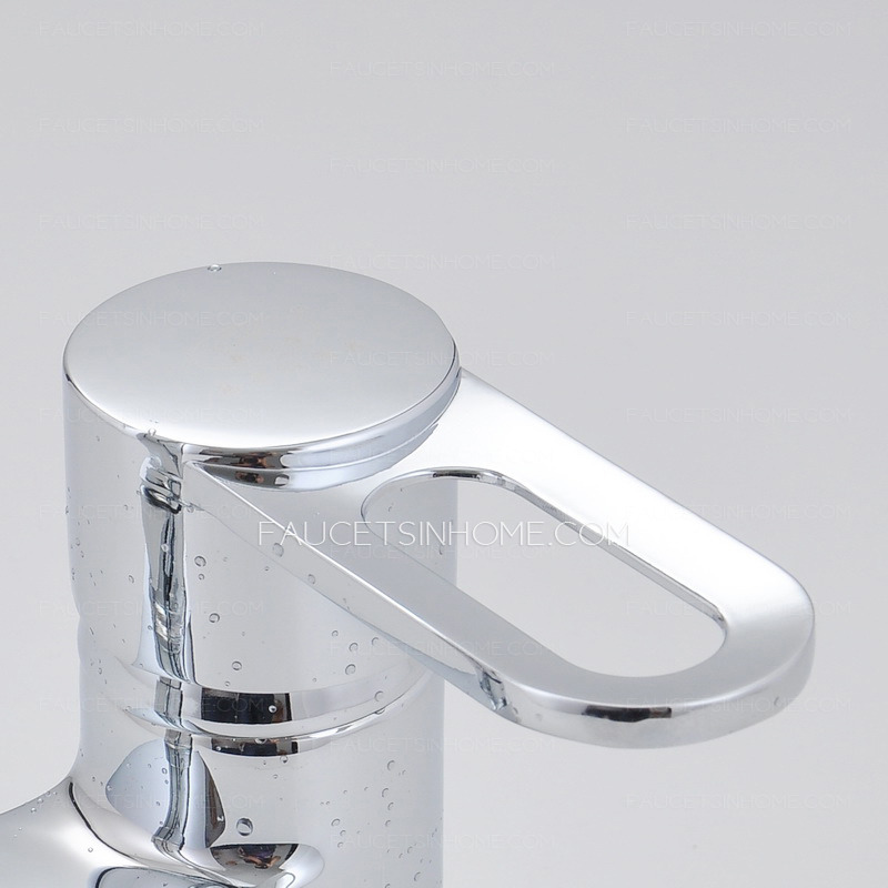 Good Quality Rotatable Faucet Two Holes Bathroom Faucet