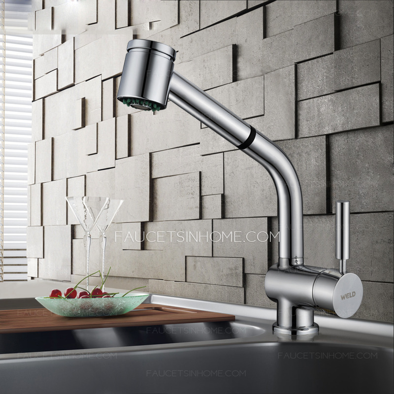 Best Quality Single Hole Rotatable Pullout Spray Kitchen Faucet