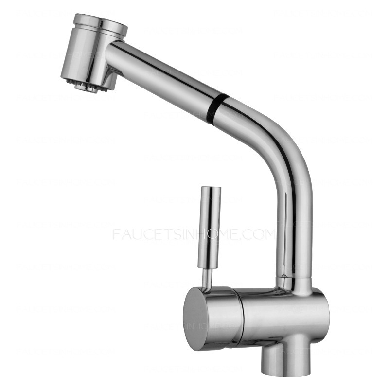 Best Quality Single Hole Rotatable Pullout Spray Kitchen Faucet