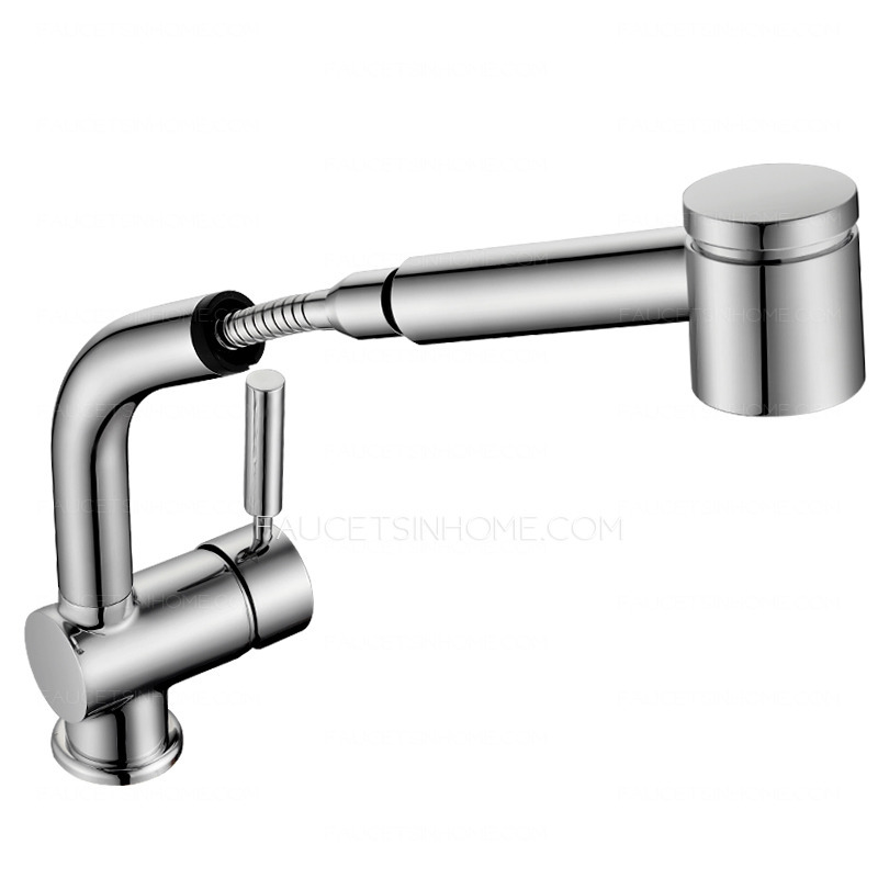 Best Quality Single Hole Rotatable Pullout Spray Kitchen Faucet