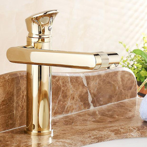 Rotatable One Hole Antique Style Bathroom Faucets