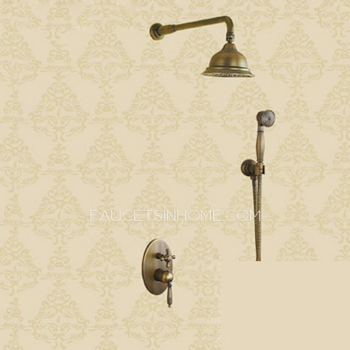 Brass shower fixtures