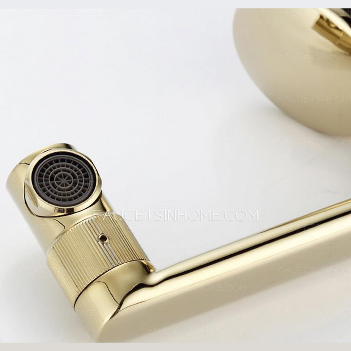 Designed Antique Polished Brass Shower Faucets