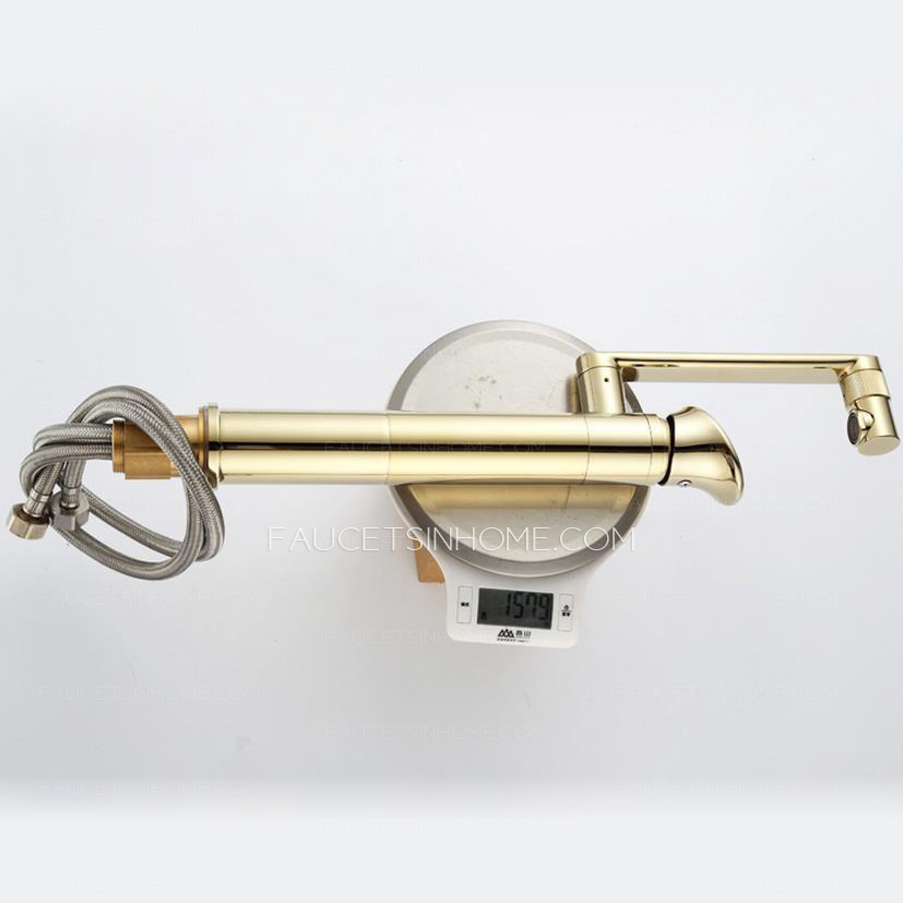 Designed Antique Polished Brass Shower Faucets