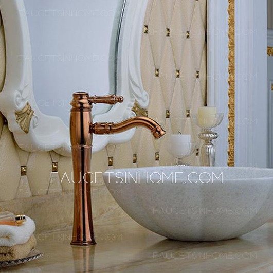 Rose Gold American Standard Bathroom Faucet