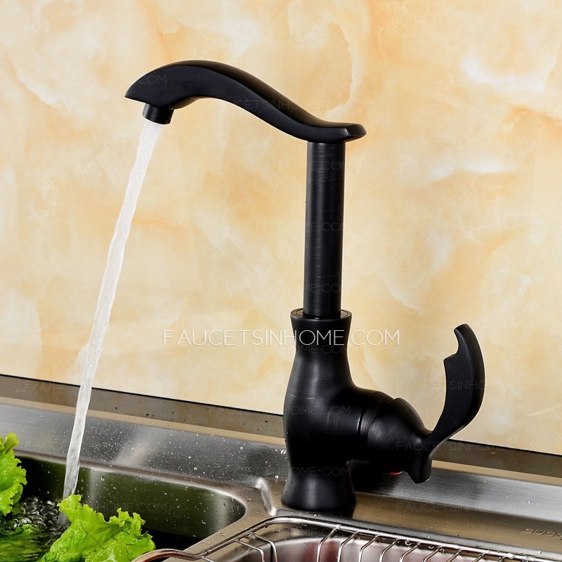 Antique Black Oil Rubbed Bronze Kitchen Faucets