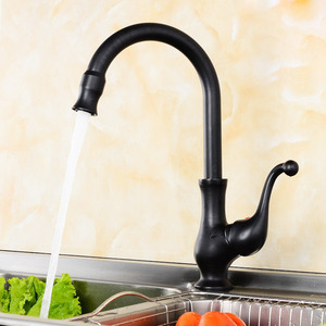 Antique Black Oil Rubbed Bronze Kitchen Faucets