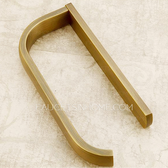 Retro Style Antique Brass Finish Toilet Paper Holder 