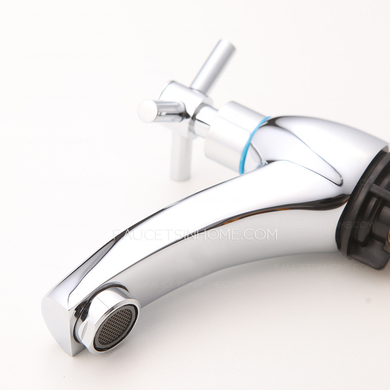 Cold Water Chrome Finish Bathroom Faucets Repai