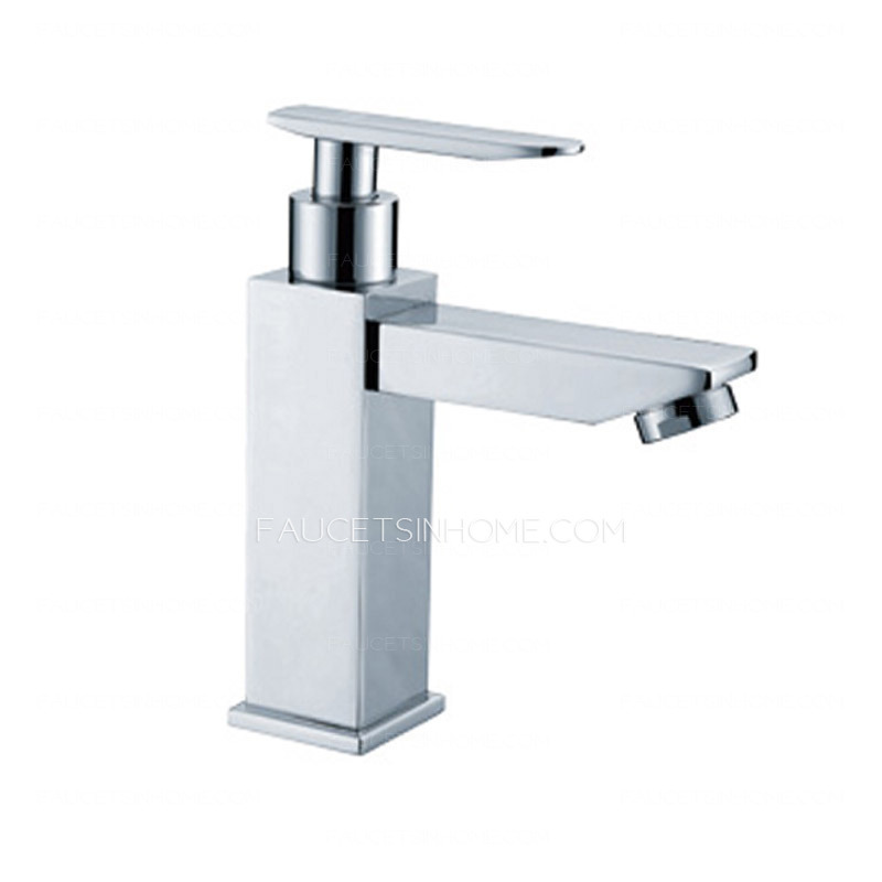 Designed Only Cold Water Artistic Brass Faucets