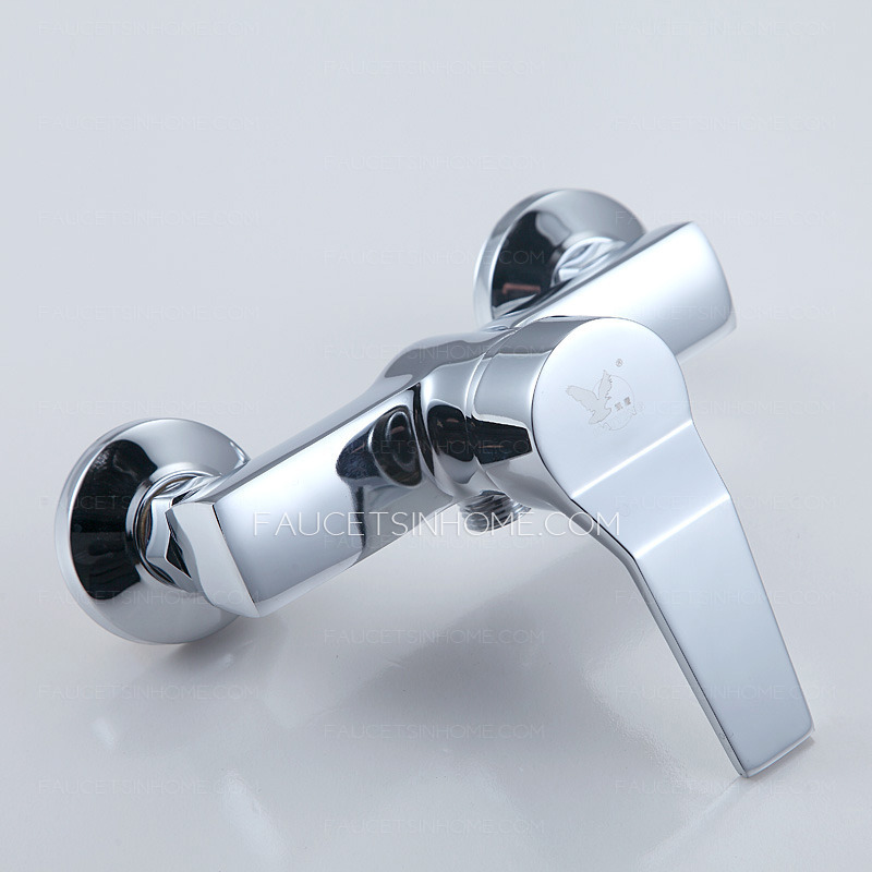 Bathroom Tub Faucets Chrome Finish Modern 