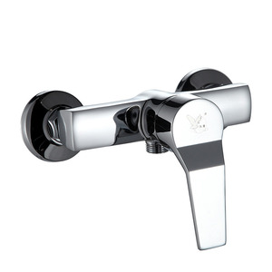 Bathroom Tub Faucets Chrome Finish Modern 