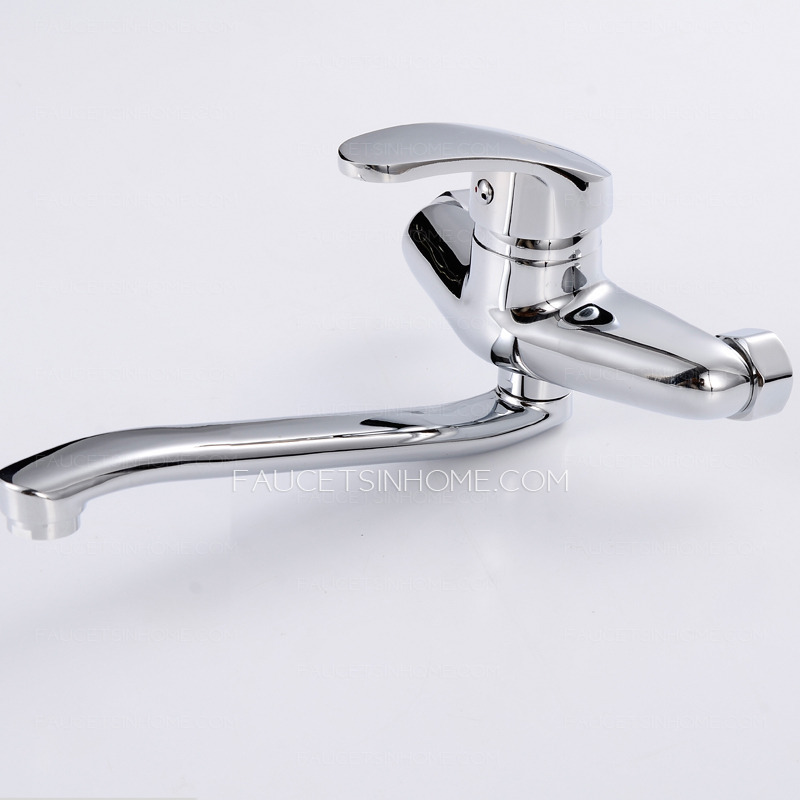 Modern Designed Wall Mounted Faucets Brass Material 