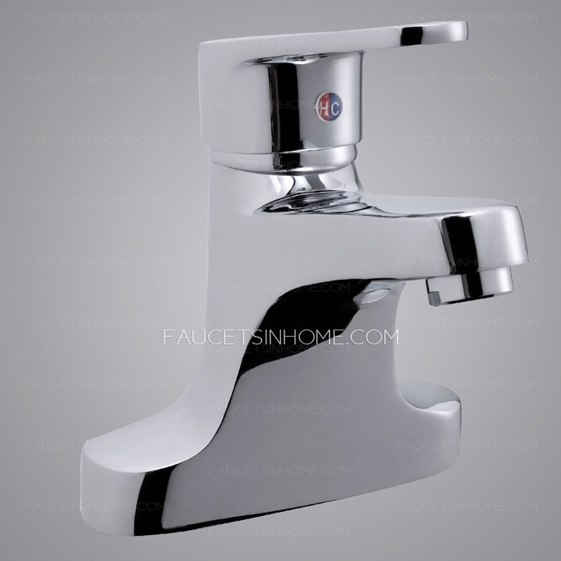 High Quality Brass Bathroom Sink Faucets Chrome 
