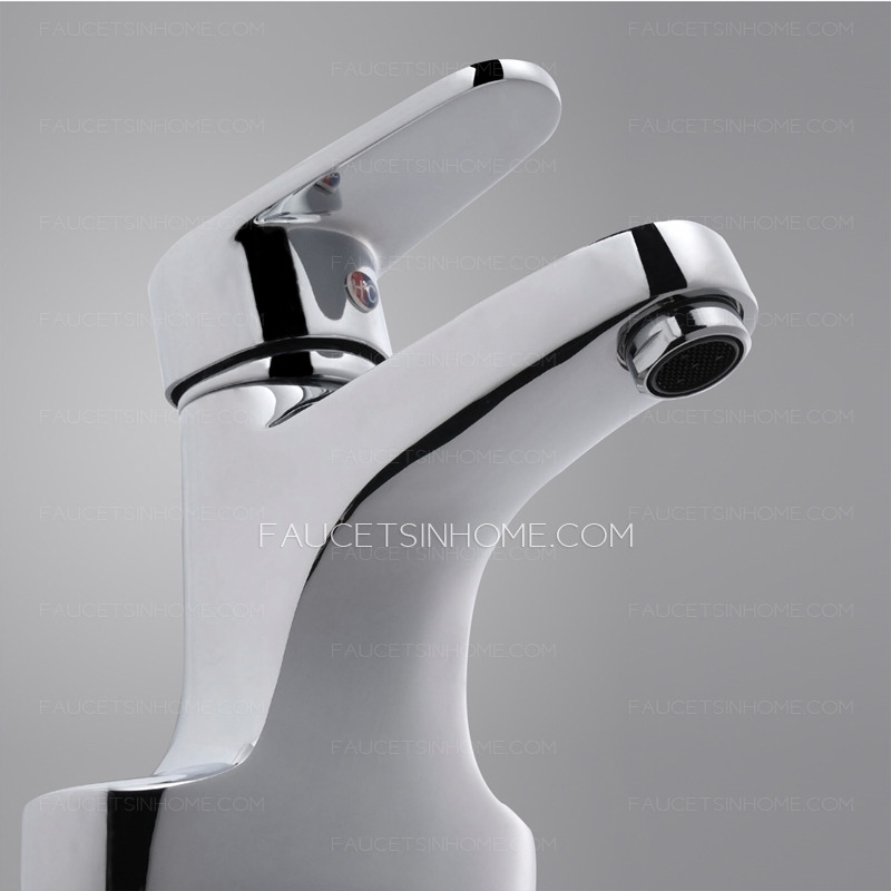 High Quality Brass Bathroom Sink Faucets Chrome 