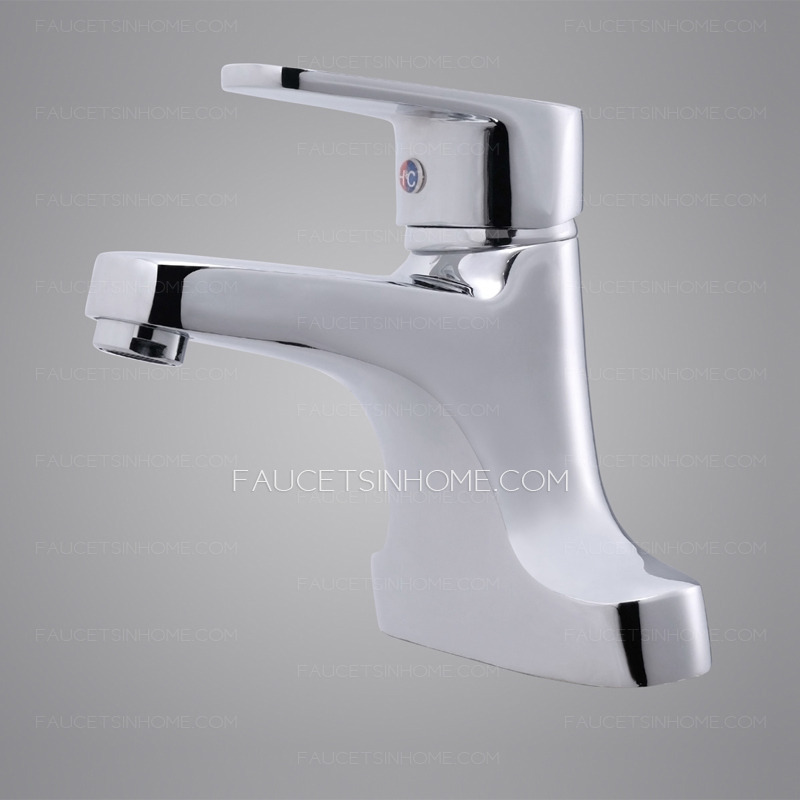 High Quality Brass Bathroom Sink Faucets Chrome 