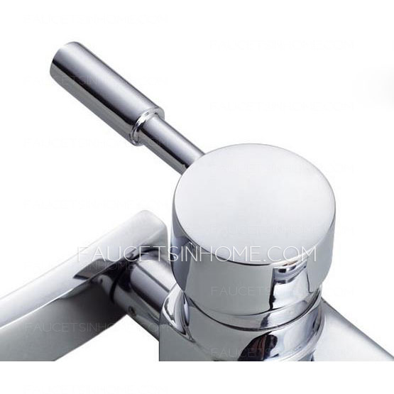 Designer Rotatable Hot And Cold Silver Water Faucets