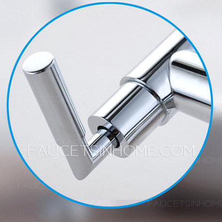 Modern Silver Stylish Bathroom Tub Faucets 