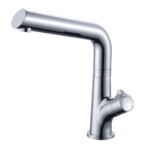 Rotatable Chrome Kitchen Faucets Including Hose