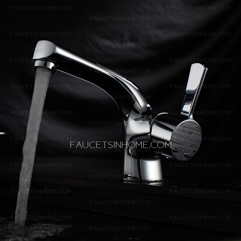 Superior Chrome Finish Classic Bathroom Faucets 