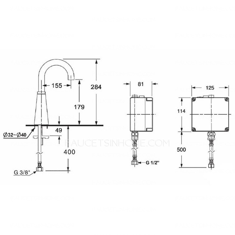 Kelmuel High End DC Power Kitchen Touchless Faucets