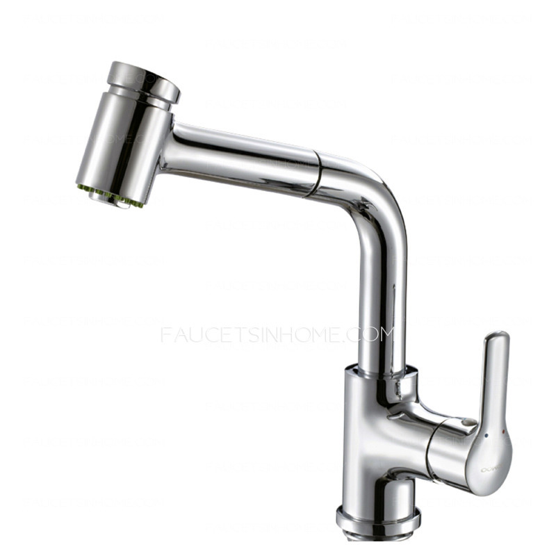 Designer Pull Down Kitchen Faucet Rotatable 