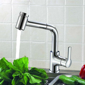 Designer Pull Down Kitchen Faucet Rotatable 