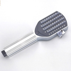 Comb Style ABS Hand Held Shower Silver Color 