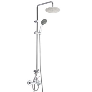 Chrome Finish Top Rated Shower Faucets Refined Brass 